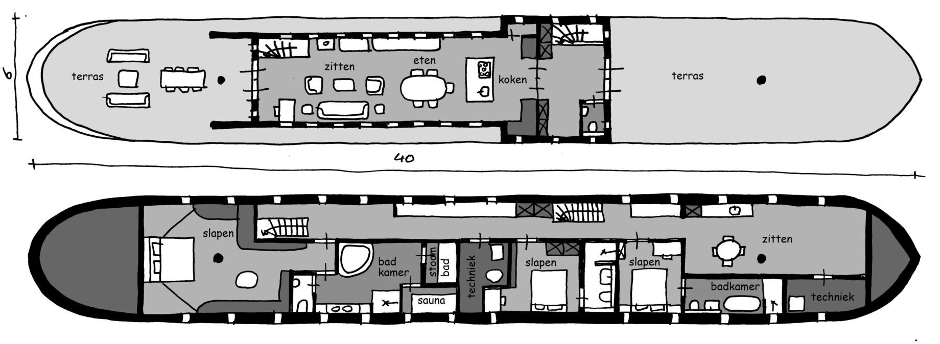 Plattegrond Bolsward II